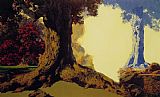 Maxfield Parrish Dreaming October painting
